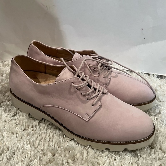 RARE VIONIC ADINA SUEDE PLATFORM OXFORD LOAFERS - Picture 9 of 11